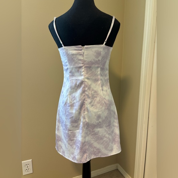 Garage Marbled Purple Mini Dress Size XS - Picture 8 of 8